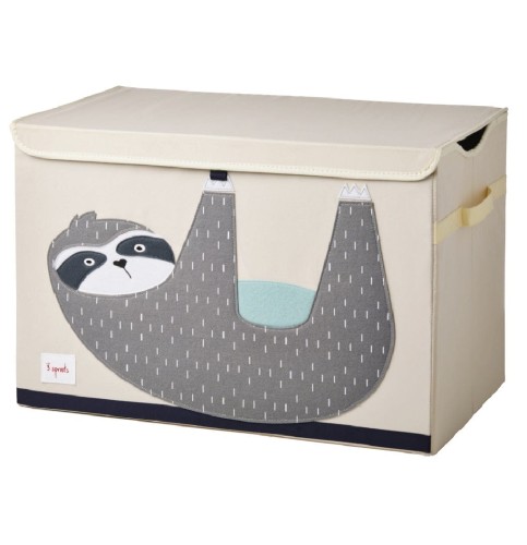 Pudełko na zabawki zamykane Leniwiec 3 Sprouts