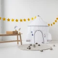3 Sprouts Rakieta Kosmiczna White - biały namiot dla dzieci z siateczkowymi oknami, model ITNRKT